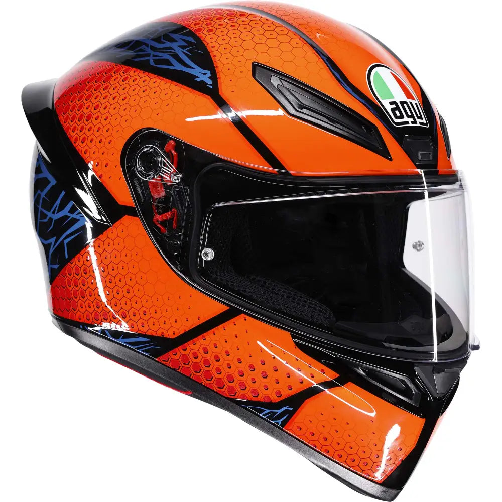 agv k1 mexicano Casco S Speedarmor Comfort fabric interior offers New fishing nets reduce SCHOOL25 color:VETM