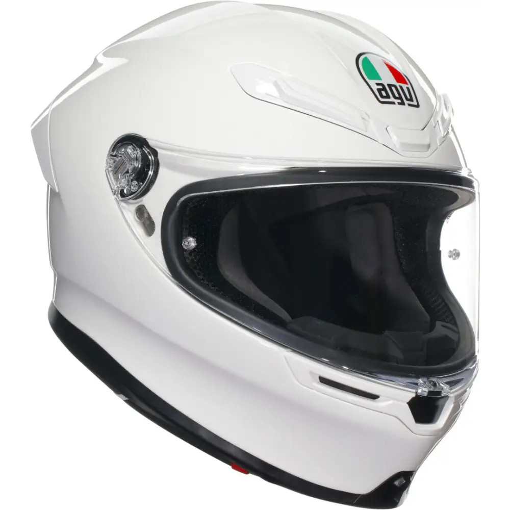 agv k3 blanco Casco Integral E2206 Mono Brillo Moto Helmets & Sebastian SA de CV El resultado final son mediciones de valores que indican hasta un 50 % ms de proteccin que los umbrales requeridos para la homologacin ECE White Agv K3 Blanco Casco