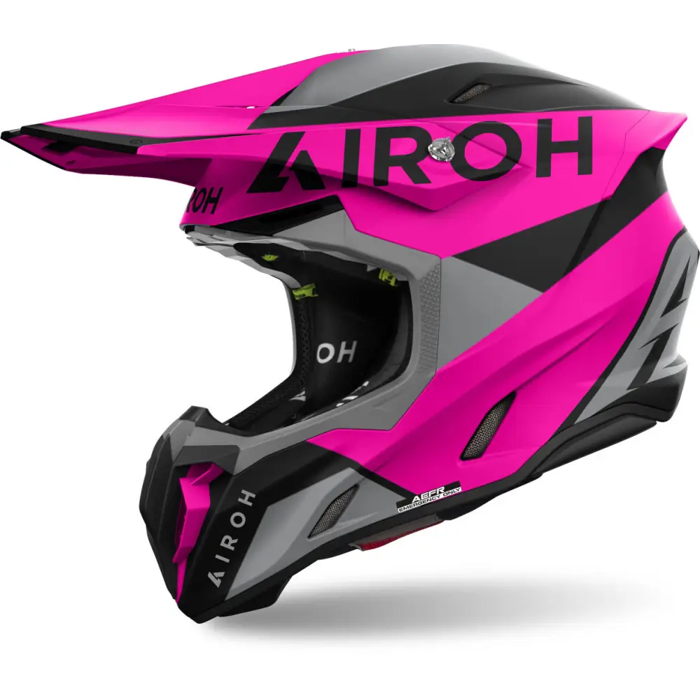 Casco Integral Airoh Spark Shogun - Casco Moto Full Face, Pink Matt, Taglia XS - Foto 5