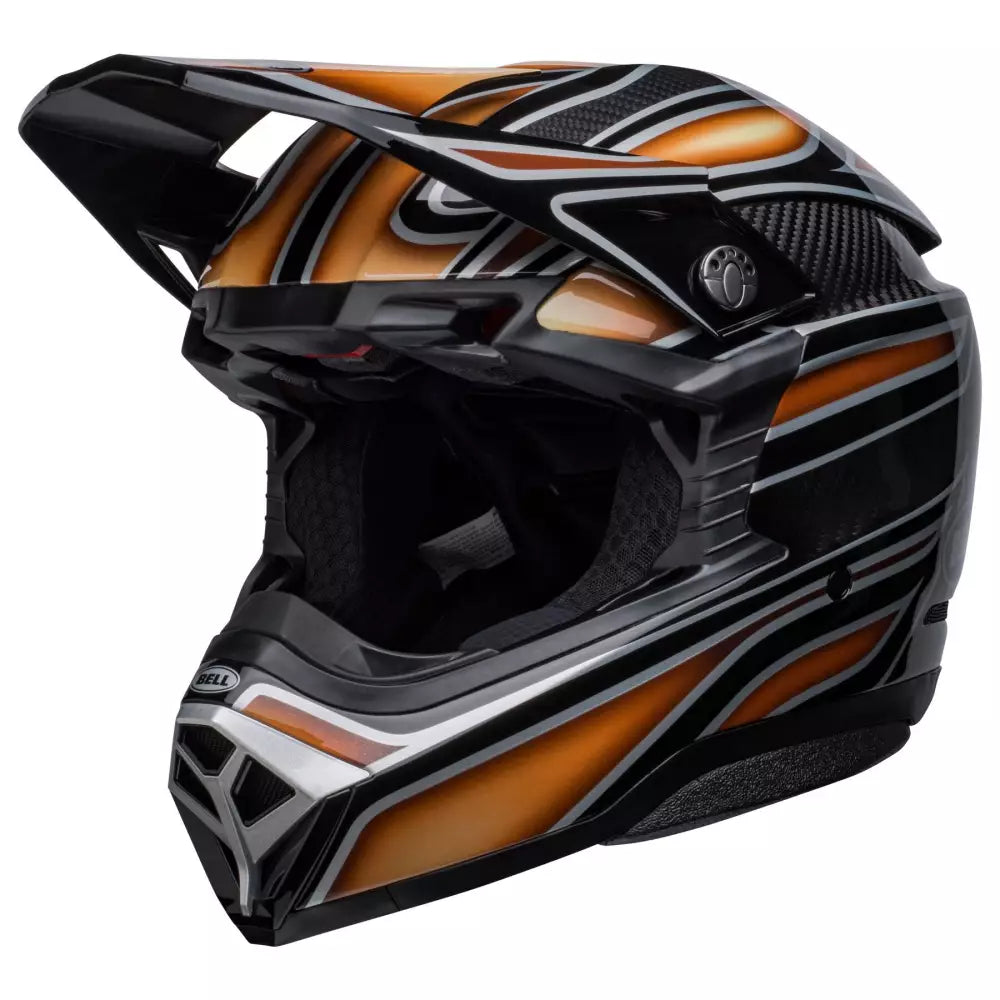 Bell Moto 10 Casco Bell Fibra De Carbono Casco Bell Moto-10 Mips Fasthouse  Azul Marino MotoStorm [es], image size:1000x1000