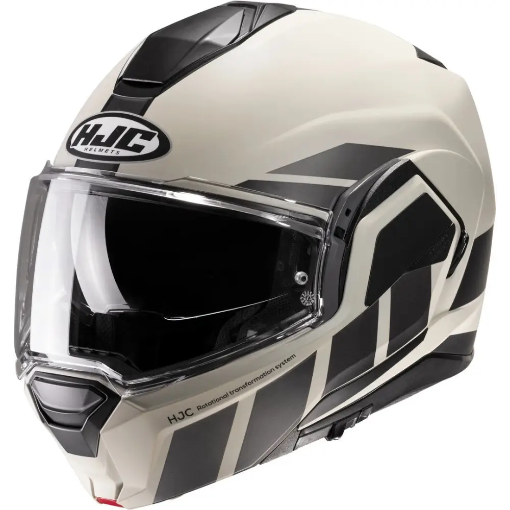 Casco HJC i100 Beis MotoRad México 🇲🇽