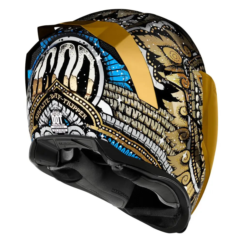 Casco Integrale Icon AIRFRAME PRO Carbon - Oro