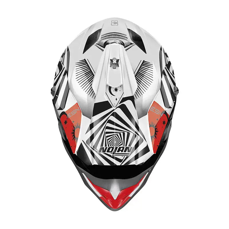 CASCO NOLAN N52 - N 52 ALADDIN Col.41 WHITE Tg.S