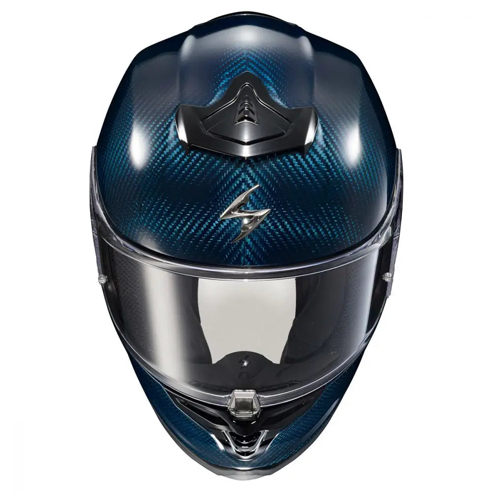  Casco Scorpion EXO-R1 Air - Corpus (blanco/azul, talla S) :  Automotriz