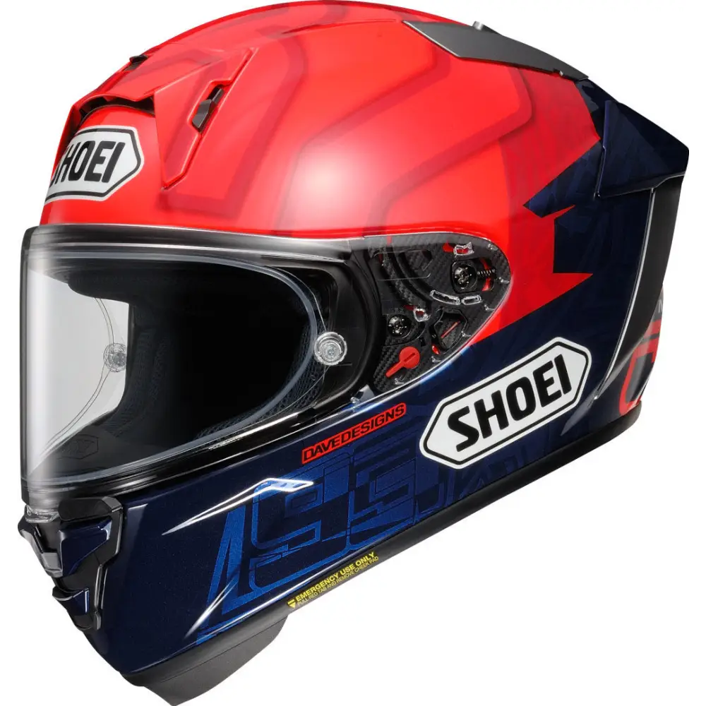Casco Shoei X SPR Pro Marquez 7 TC 1 Moto Rad Mexico