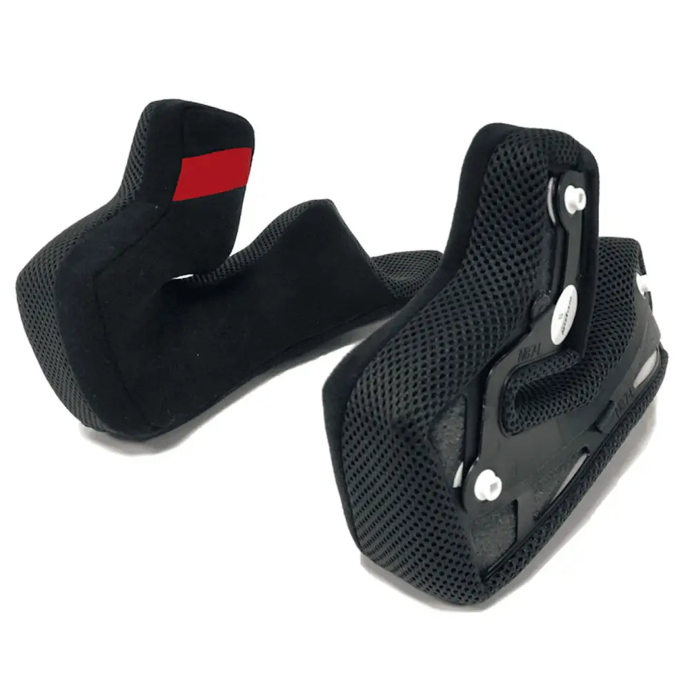 Nolan Helm Innenfutter Klima Comfort – XS Bis S, Schwarz-Rot, Für N104, Evo & Absolute Helme