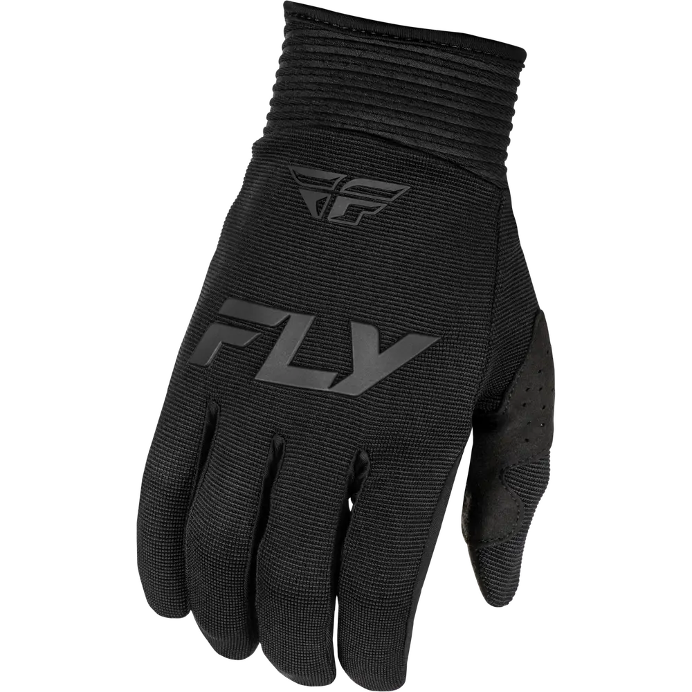 Fly Racing Guantes F-16 Para Hombre (Negro/Blanco, Grande