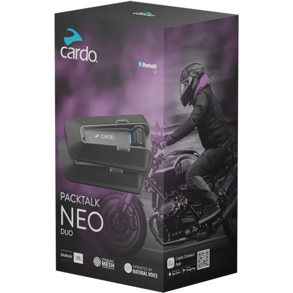 Cardo Freecom 4X Duo kit doble intercomunicador para moto