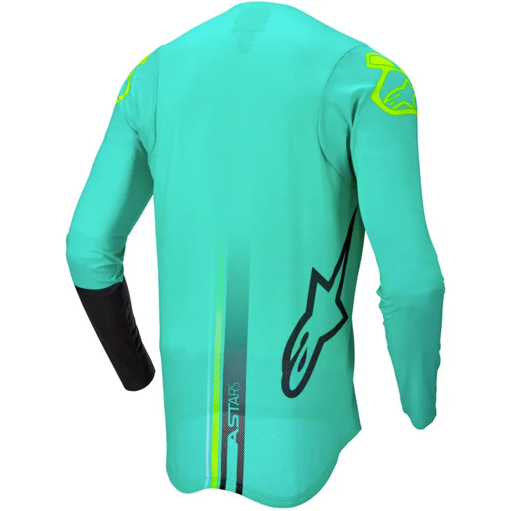 Green online motocross jersey