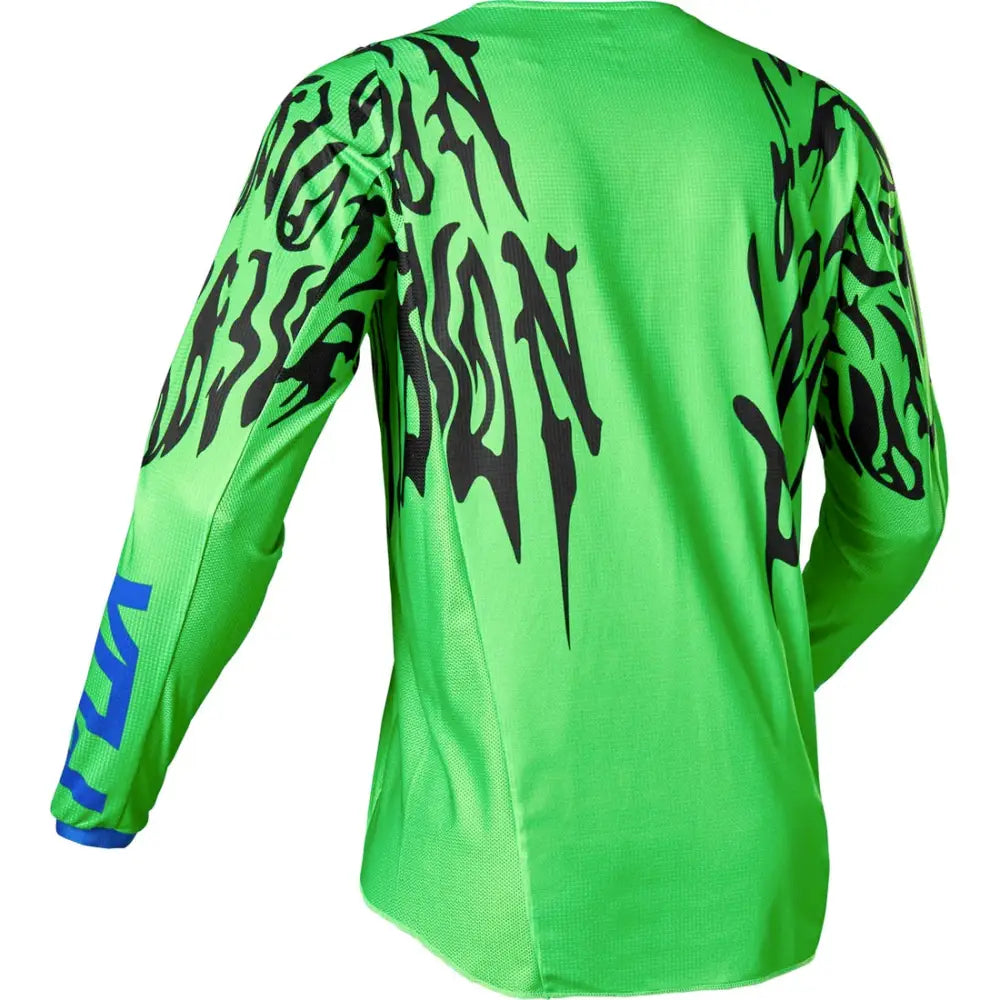 Green store motocross jersey