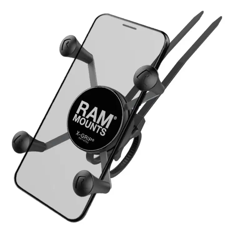 Kit moto soporte smartphone ram mounts x-grip 5