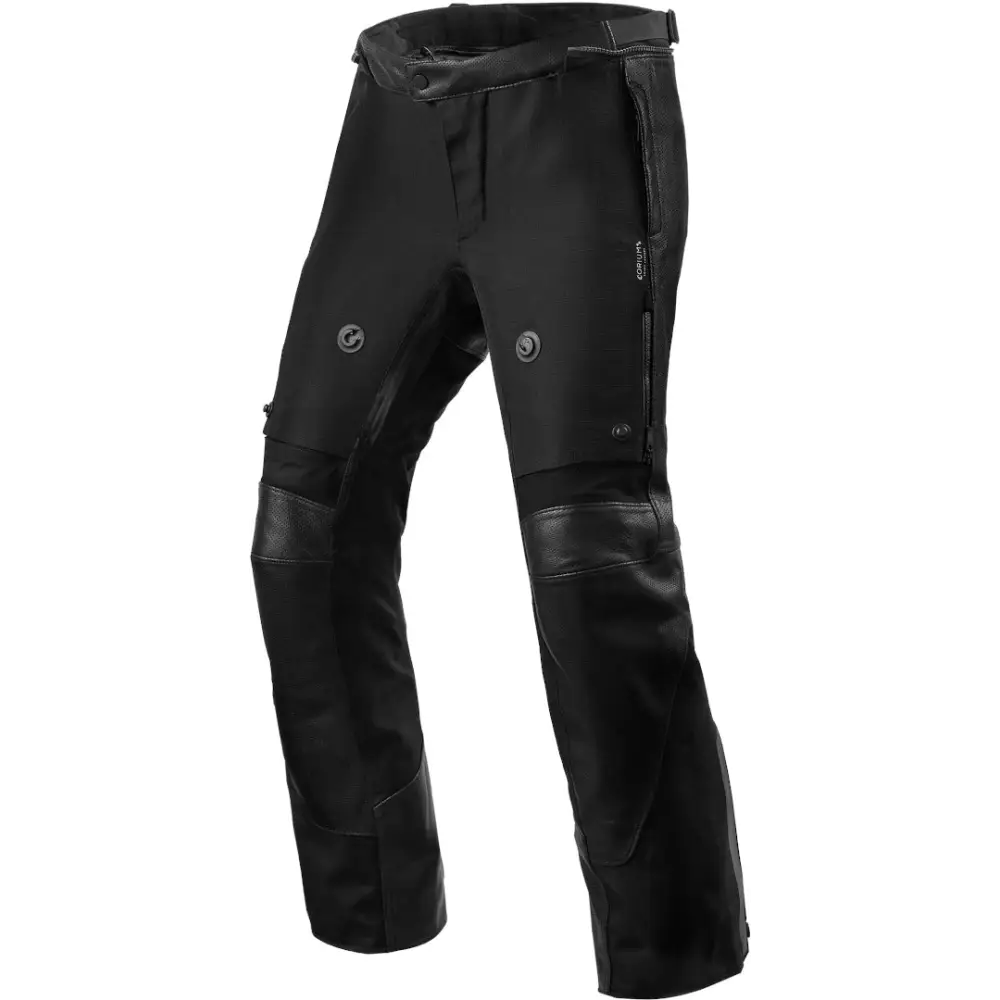 Revit Pantalones De Cuero Fpl040 0012 Negro 52 Hombre