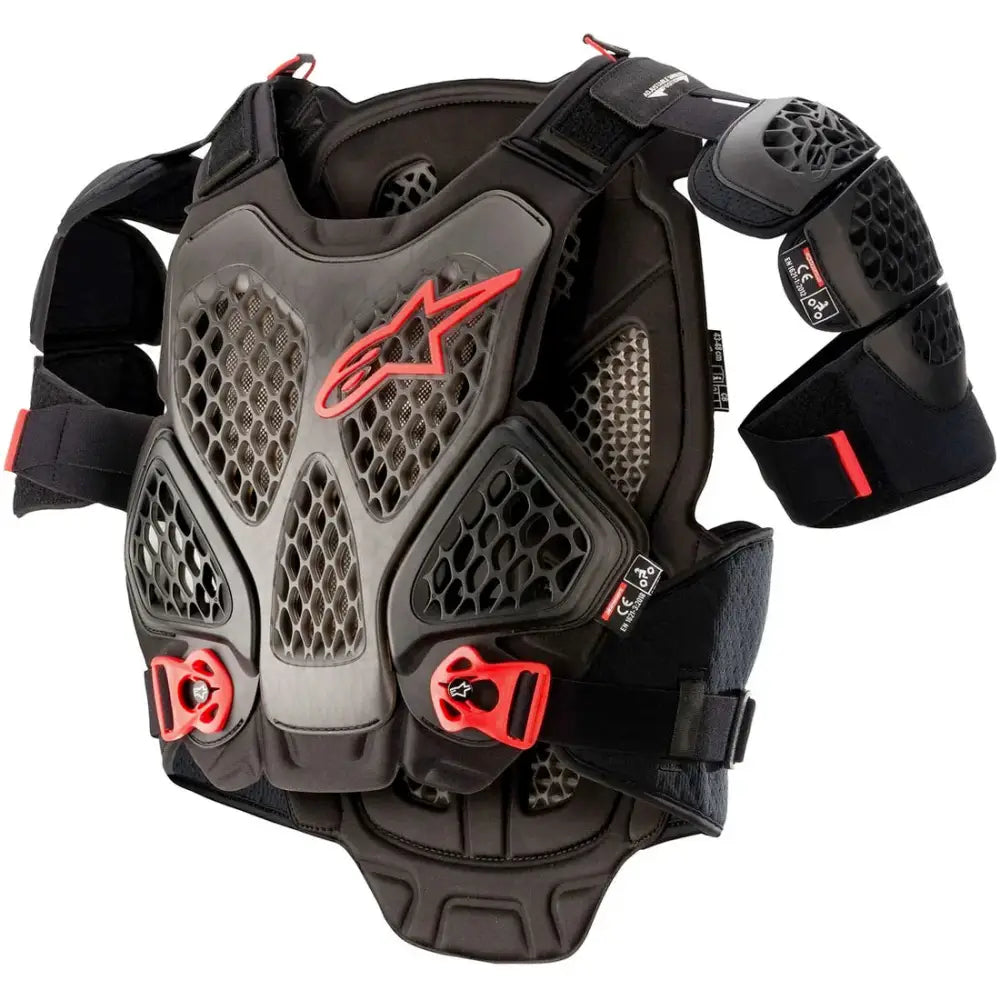 ALPINESTARS Proteccion A 6 Chest Negro Anthracite Rojo
