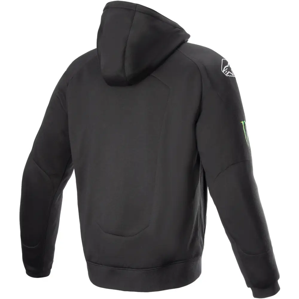 Alpinestars Cromo Deporte Hombre Sudadera con Capucha Moto Chaqueta Viento  Urban