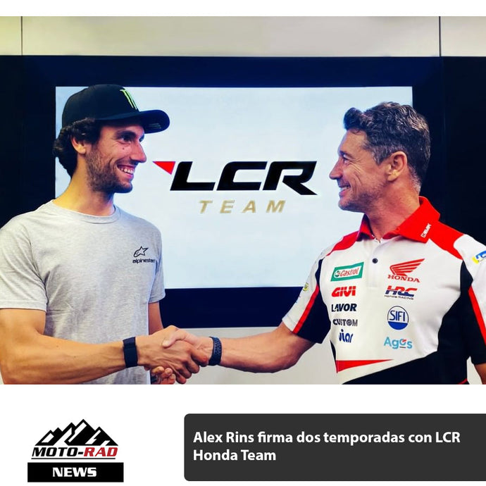 Alex Rins firma con LCR Honda en MotoGP