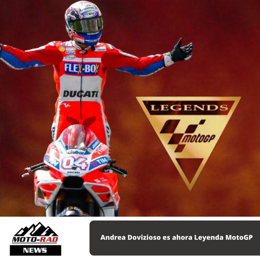 Andrea Dovizioso Leyenda MotoGP