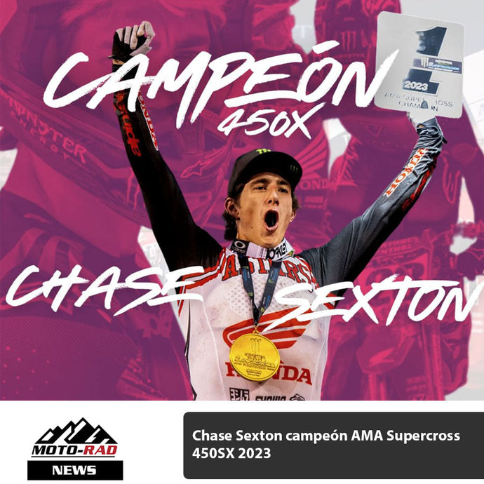 Chase Sexton Campeón AMA Supercross 450SX