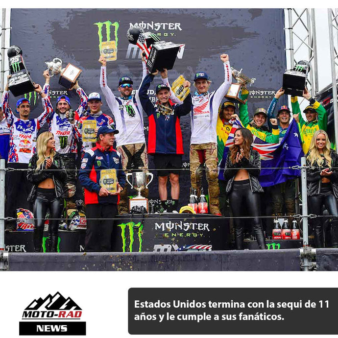 Estados Unidos gana el Motocross de las Naciones 2022