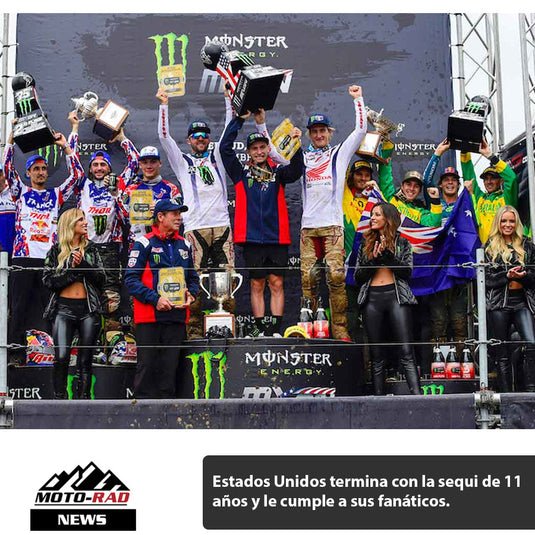 Estados Unidos gana Motocross de las Naciones 2022