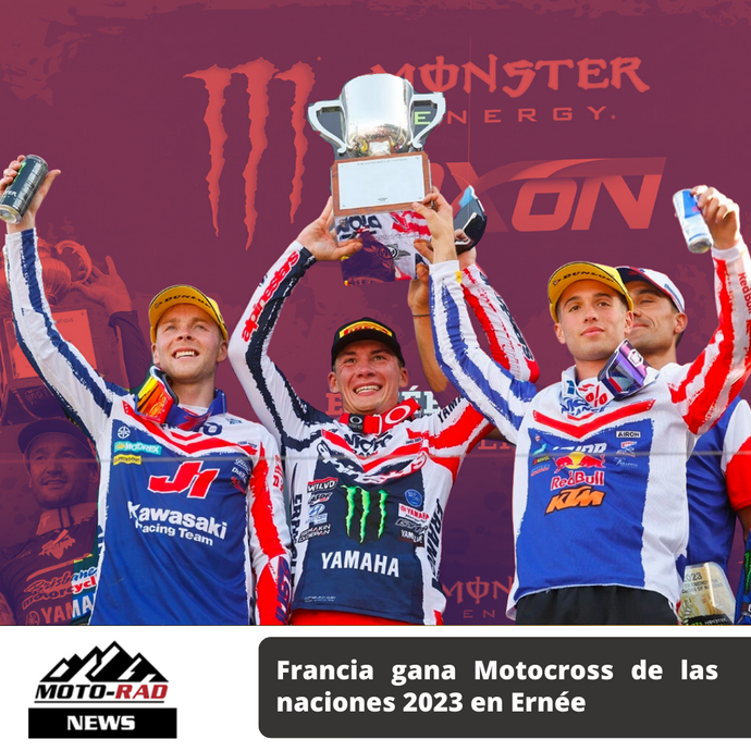 Francia gana el Motocross de las Naciones 2023