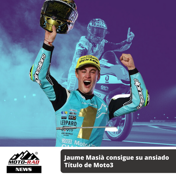 Jaume Masia Campeon Moto3