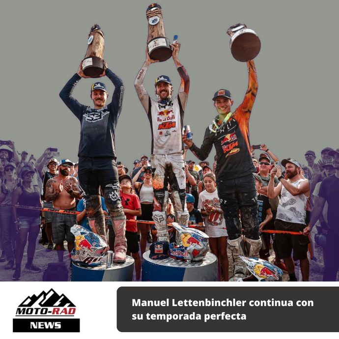 Cuarta Victoria paraManuel Lettenbichler en Red Bull Outliers