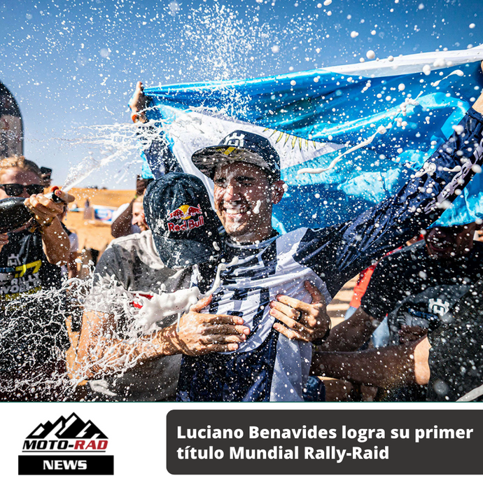Luciano Benavides se corona campeón del mundo