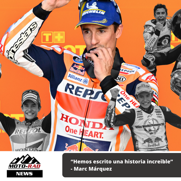 Marc Márquez se despide de Repsol Honda
