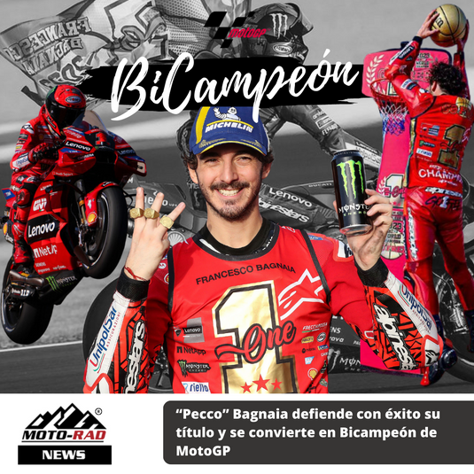 Pecco Bagnaia BiCampeón MotoGP