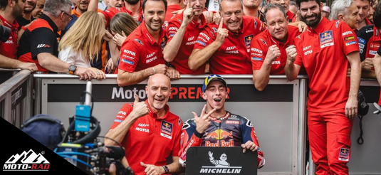 Pedro Acosta logra su primer podio en MotoGP