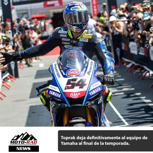 Toprak deja Yamaha para 2024