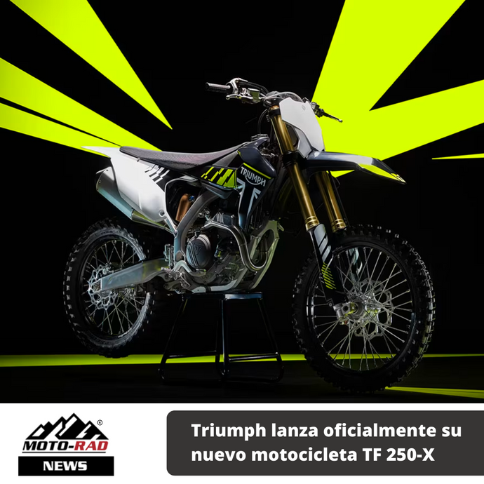 Nueva moto de cross Triumph TF 250-X