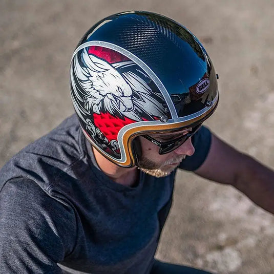 Casco para Moto Cafe Racer 