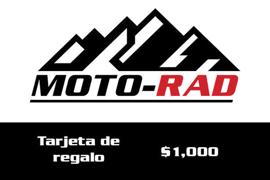 Tarjeta de Regalo Moto-Rad