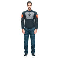 Chamarra Dainese Air Fast Tex Black/Gray/Fluo Red