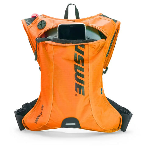 Mochila USWE Outlander 2 con Bolsa de Hidratación de 1.5 L, Factory Orange