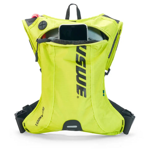 Mochila USWE Outlander 2 con Bolsa de Hidratación de 1.5 L, Crazy Yellow