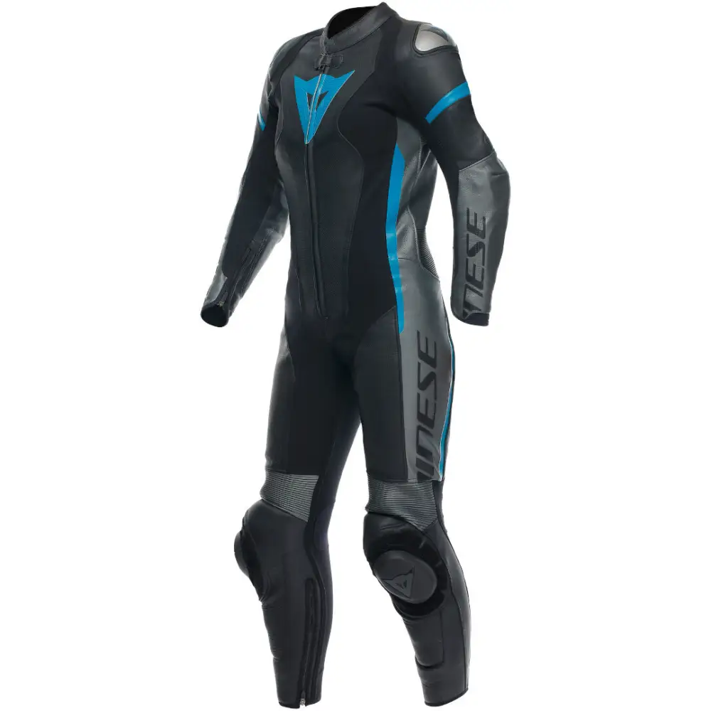 Traje de Pista Mujer Dainese Grobnik Black/Dark Grey/Blue