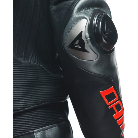 Traje de Pista 2 Piezas Dainese Laguna Seca 5 Black/Grey/Neon-Red