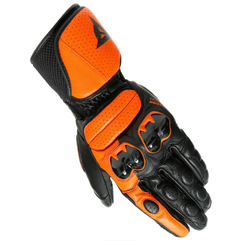 Guantes Dainese Impeto Unisex Black/Flame Orange