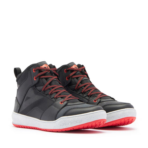 Botines Dainese Suburb WP Black/White/Red