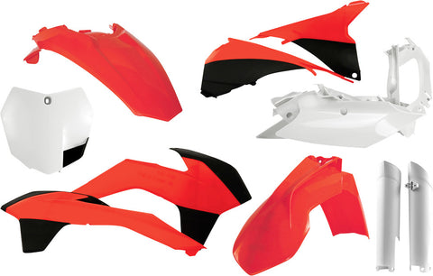 Kit de Plásticos Completo Acerbis para KTM SX/SX-F/XC/XC-F 125cc-450cc 2013-2014