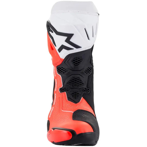 Botas Alpinestars Supertech R Vented Black/White/Red Fluo