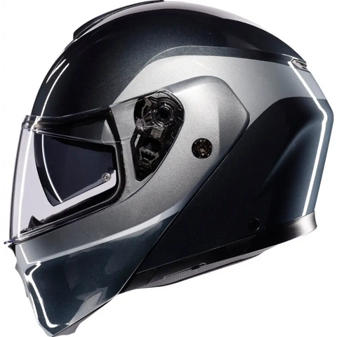 Casco AGV Streetmodular Levico Grey Matt