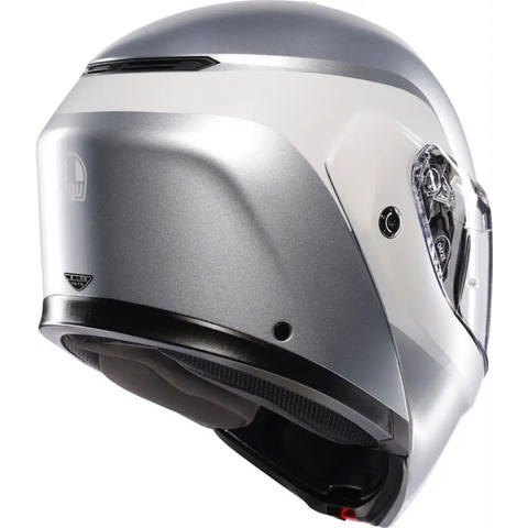 Casco AGV Streetmodular Levico Matt Silver/Light Grey