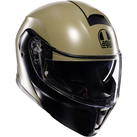 Casco AGV Streetmodular Olive/Black