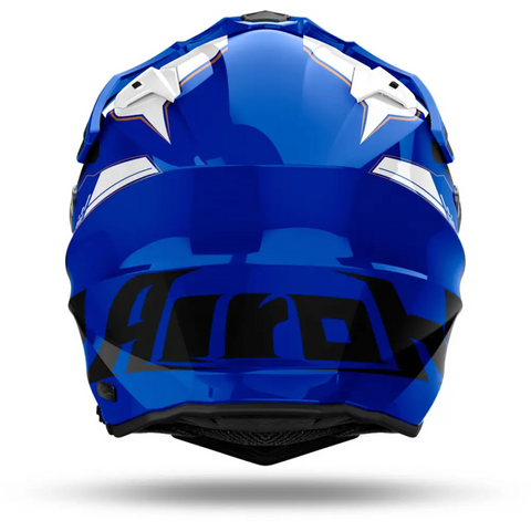 Casco Airoh Commander 2 Reveal Blue Gloss