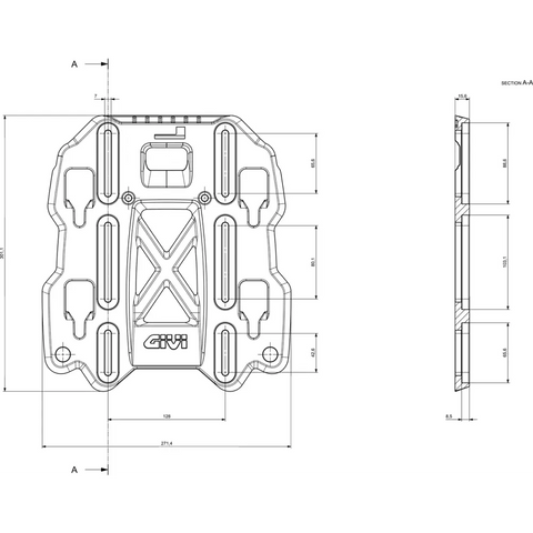 Alforjas Laterales Givi GRT709B Canyon 35+35L