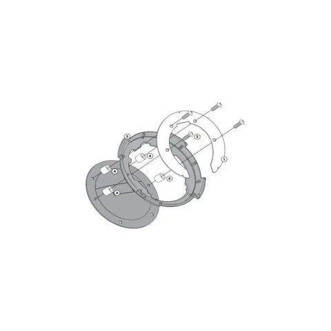 Anillo para Bolsa de Tanque Givi BF17 para BMW R1200GS/R1200RT/R1250RT/R1250GS