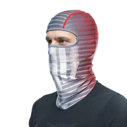 Balaclava Dainese AGV Silver/White/Red